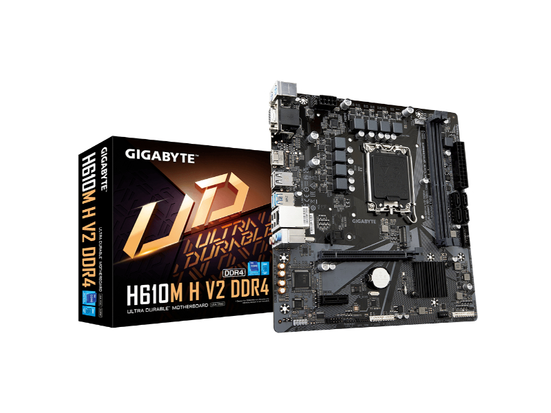 Gigabyte H610M H V2 DDR4 Intel mATX Motherboard