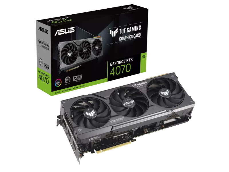 Asus Geforce RTX 4070 TUF Gaming 12GB GDDR6X Nvidia Graphics Card