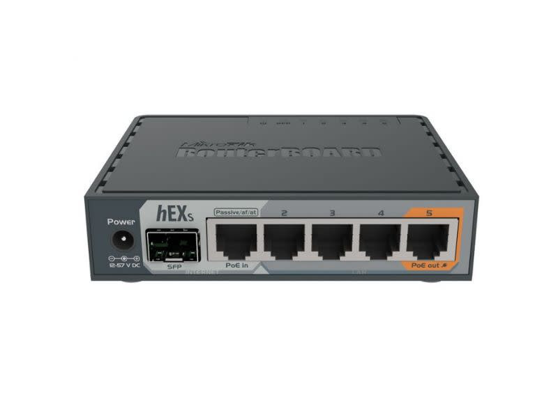 MikroTik hEX S 5 Port Gigabit 1SFP Desktop Router