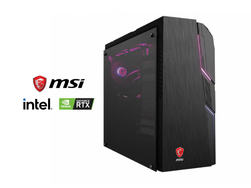 MSI Codex X5 Intel 12th Gen - i7-12700KF, 16GB DDR5, RTX 3070 Ti 8GB, 512GB PCIe 4.0 NVME SSD, Windows 11 Home, Water Cooled Gaming PC