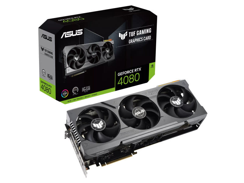 Asus GeForce RTX 4080 Tuf Gaming 16GB GDDR6X Nvidia Graphics Card