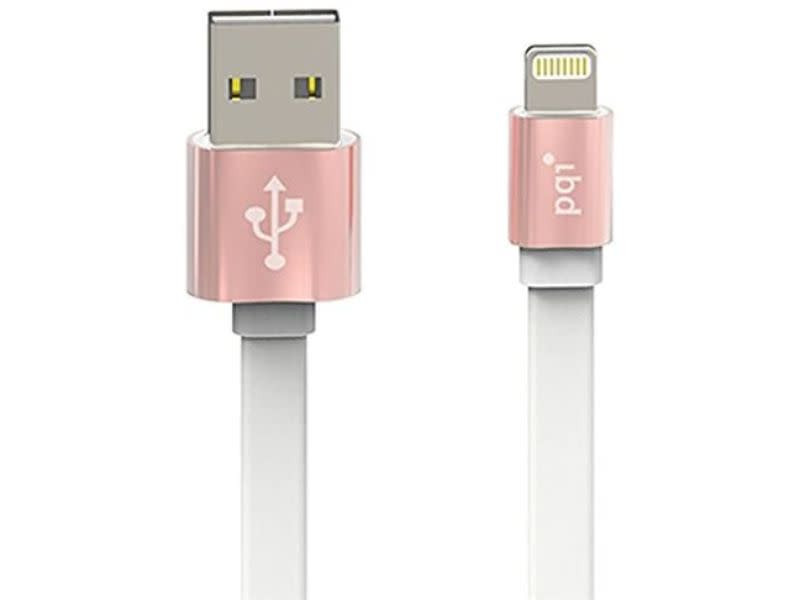 PQI i-Cable Metallic 100cm Apple MFi-Certified Metali-Rose