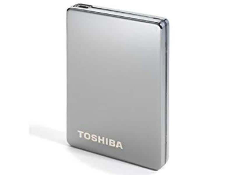 Toshiba StorE 250GB 1.8-inch External Steel Hard Drive Titanium