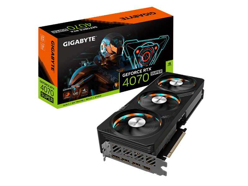 Gigabyte GeForce RTX 4070 Super Gaming OC 12GB GDDR6X Nvidia Graphics Card