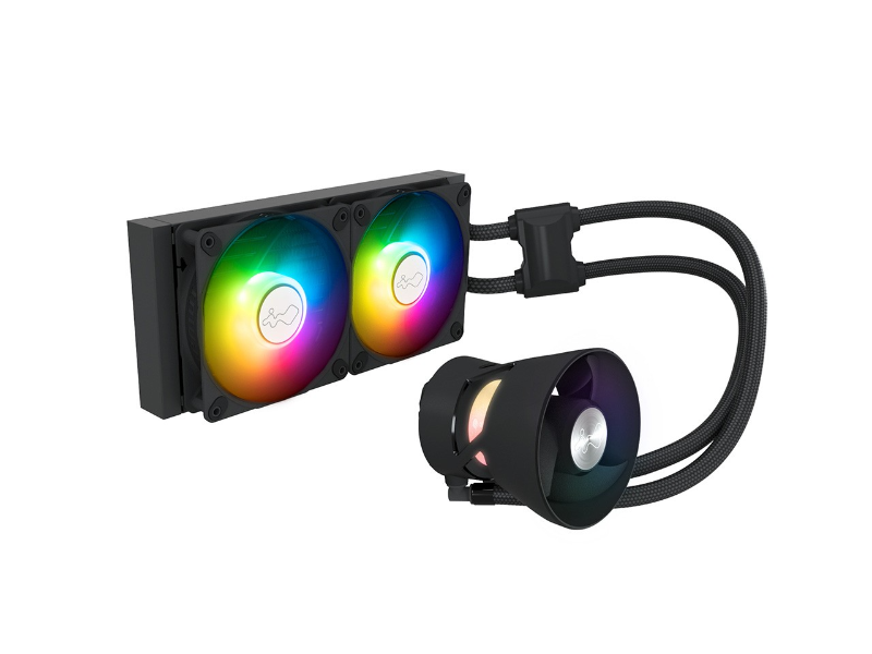InWin BR24 240mm RGB AIO with UMA Thermal Solution Liquid Cooler