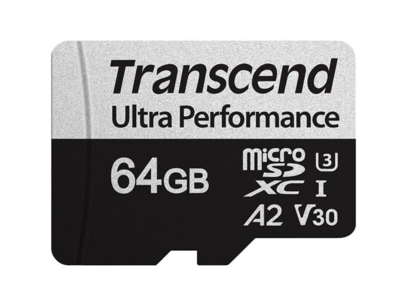 Transcend 340S 64GB UHS-I microSDXC Card With Adapter