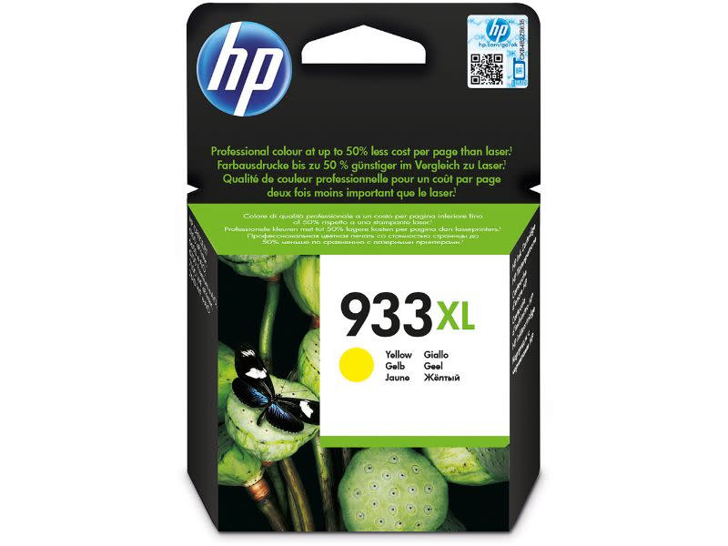 Genuine HP 933XL Yellow Ink Cartridge 825 Pages