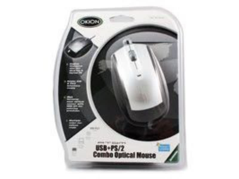 Okion Atom Combo Mouse USB+PS/2 Wired Mouse