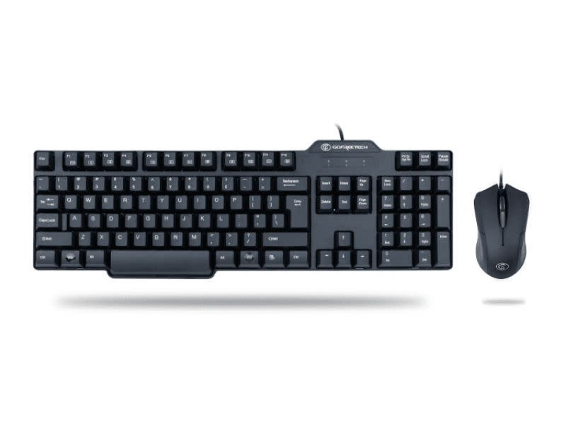 GoFreetech Wired KeyBoard/MOUSE Combo - Black