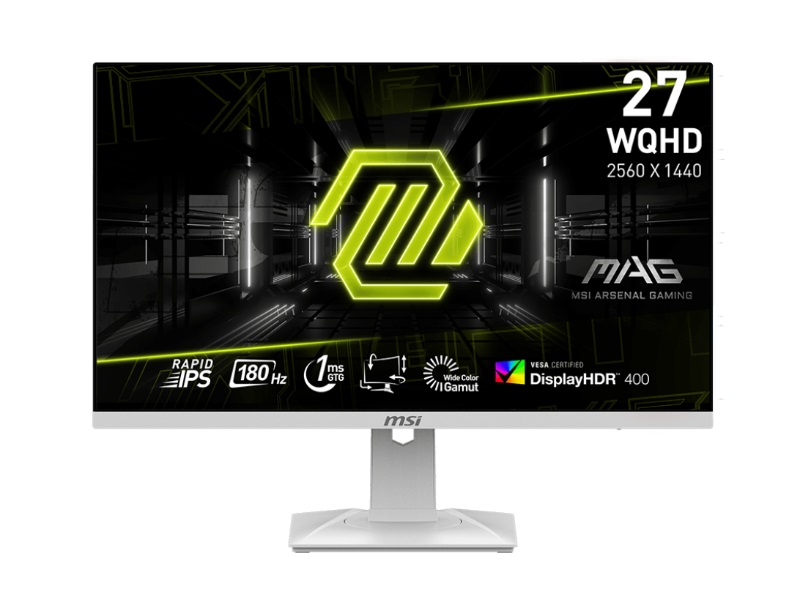 MSI MAG 274QRFW 27'' WQHD Rapid IPS 180Hz Gaming Monitor