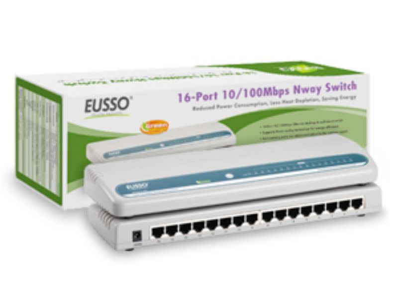Eusso 16-Port 10/100M Soho Switch