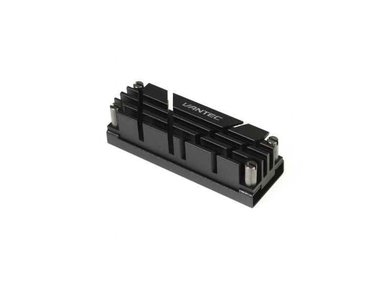 VANTEC ICEBERG Q M.2 NVMe 2280 SSD Black Heatsink with Thermal Pad ...