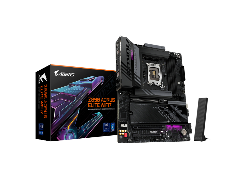 Gigabyte Z890 Aorus Elite WIFI7 Intel LGA1851 Socket ATX Desktop Motherboard