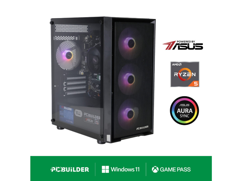 PCBuilder Ryzen 5 8600G Warden Windows 11 Gaming PC