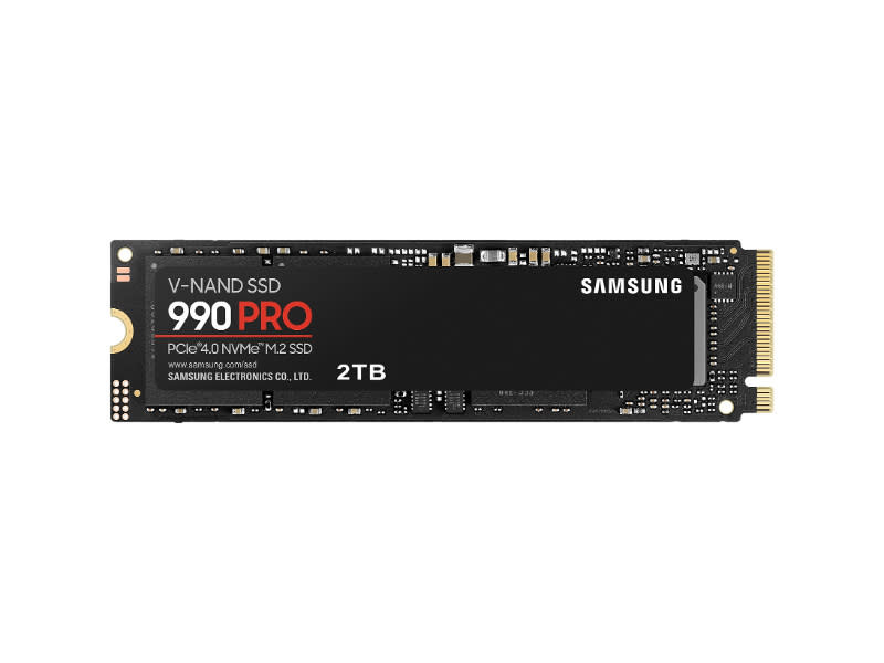 Samsung 990 Pro 2TB PCIe 4.0 NVMe M.2 Solid State Drive