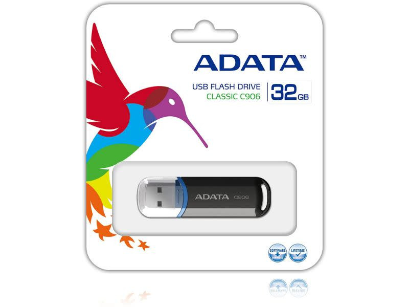 Adata C906 Black 32Gb USB 2.0 Compact Flash Drive