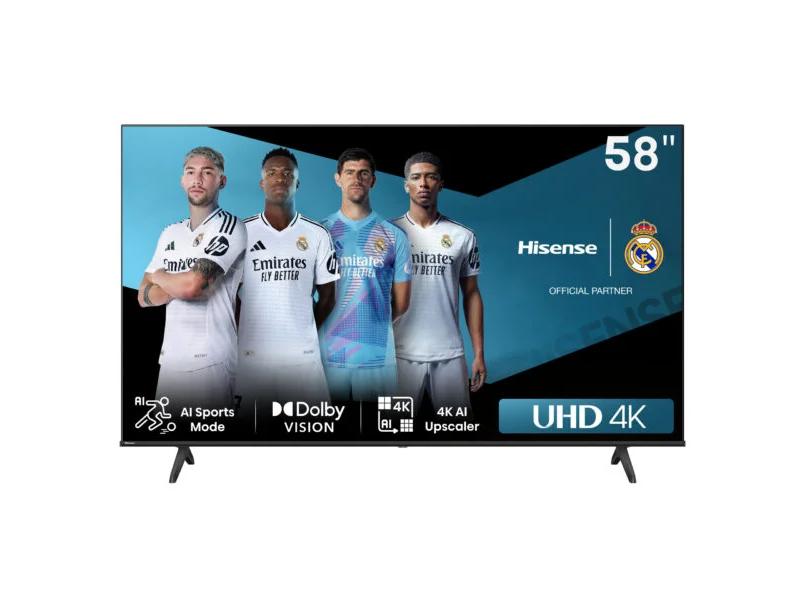 Hisense  LEDN58A6N 58'' 4K VIDAA Smart TV