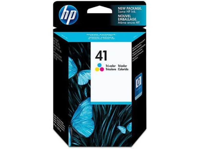 Genuine HP No.41 Tri-Colour Inkjet Print Cartridge