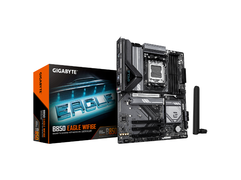 Gigabyte B850 Eagle Wi-Fi 6E AMD AM5 Socket ATX Desktop Motherboard