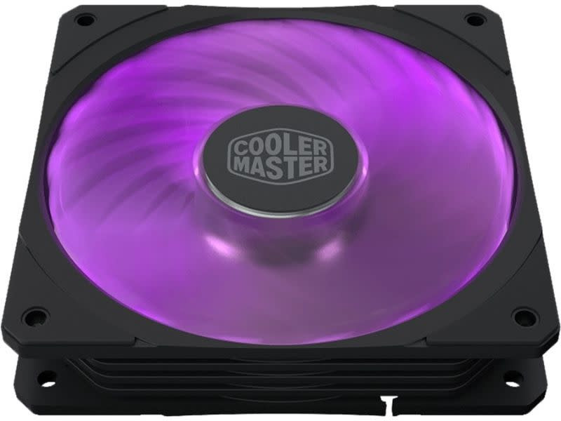 Cooler Master MASTERFAN SF120R RGB Square Frame 120mm Case Fan | PC ...