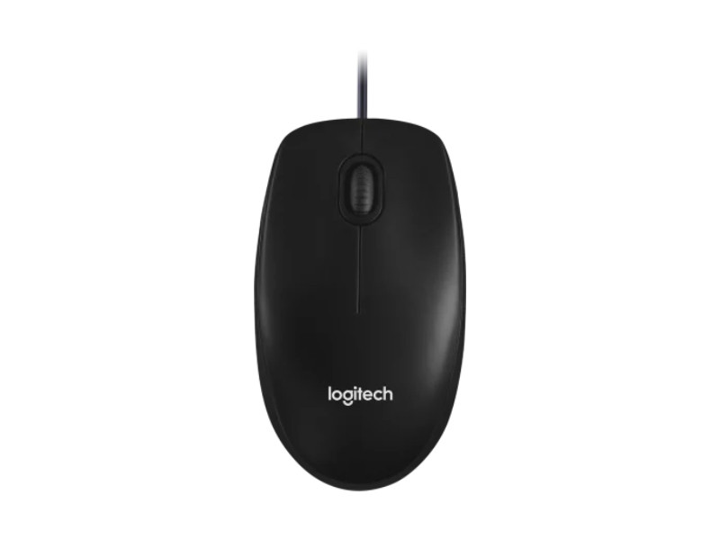 Logitech M100 Black Wired Mouse