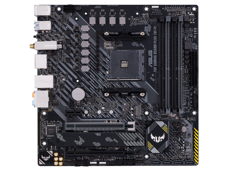 Asus Tuf Gaming B550m Plus Wifi Amd Am4 Socket Micro Atx Desktop Motherboard Amd Motherboards 0348