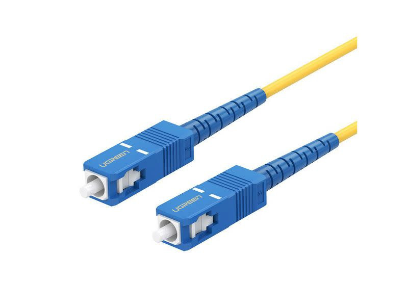 Ugreen Fibre Optic SC-SC 3m Single Mode Cable - Yellow