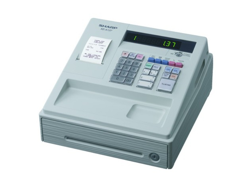 Sharp XE-A137 Small Business Cash Register