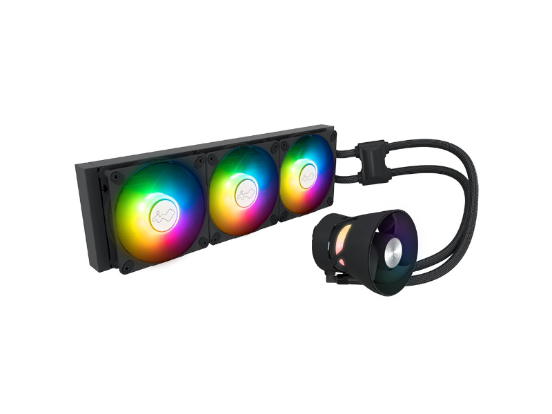 InWin BR36 360mm RGB AIO with UMA Thermal Solution Liquid Cooler