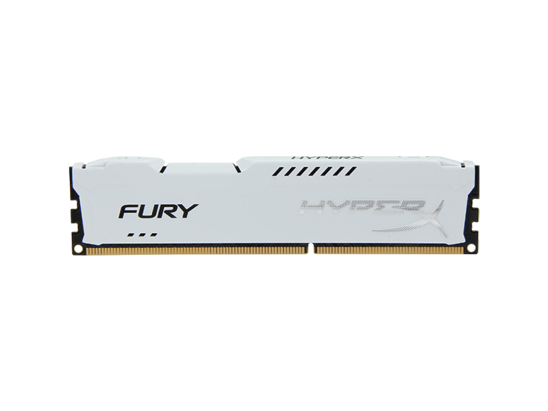 Kingston Hyper-X Fury 8GB DDR3-1600 White Memory
