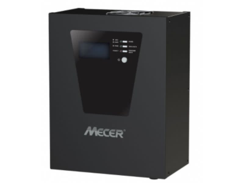 Mecer 1200VA 1,000W 12V DC-AC Inverter With LCD Display And MPPT Solar Charger