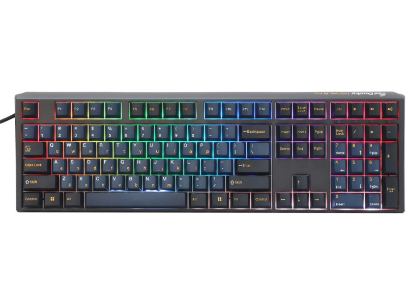 Ducky One 3 Pro Nazca Line RGB Cherry MX2A Blue Wired Black Gaming Keyboard