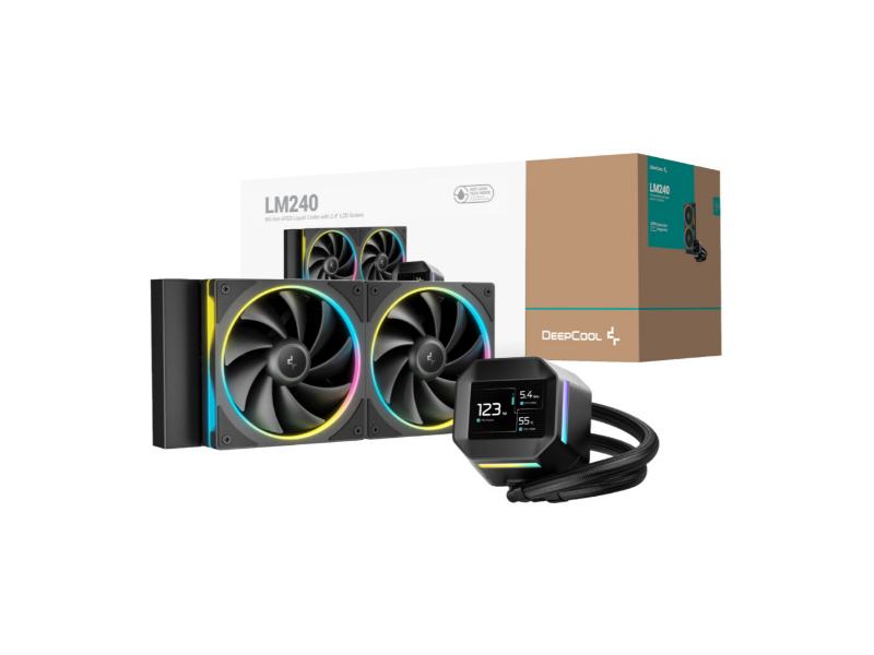 DeepCool LM240 ARGB 240mm AIO CPU Liquid Cooler