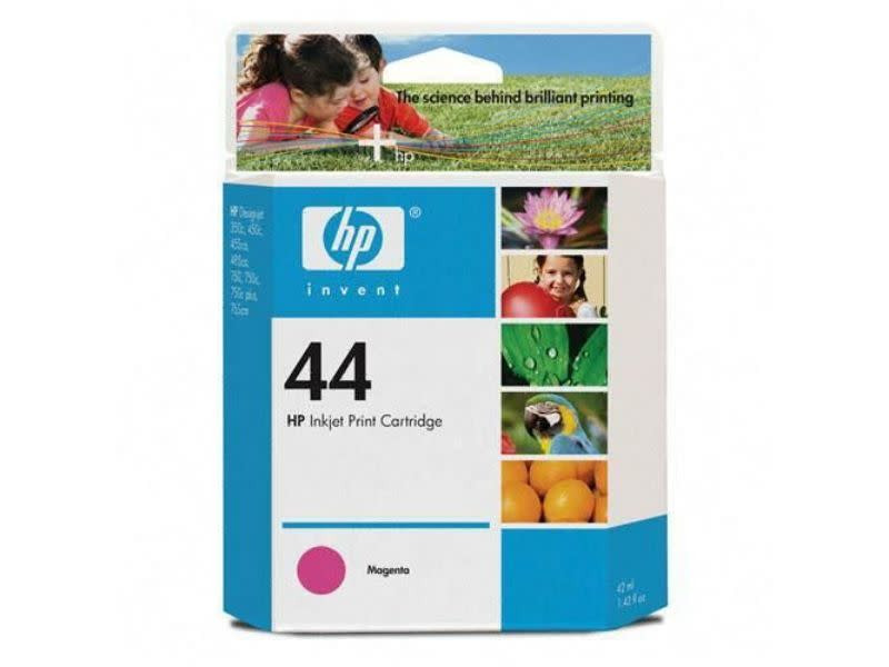 Genuine HP 44 Magenta Inkjet Cartridge