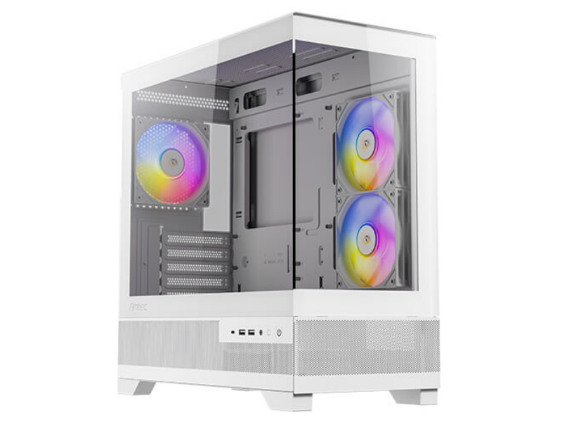 Antec CX500M RGB White Mini-Tower Desktop PC Case