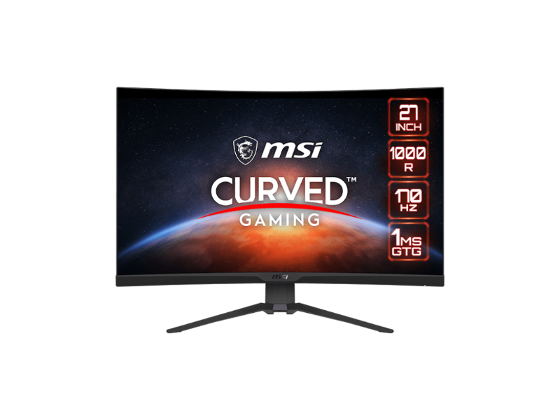 MSI MAG 275CQRF-QD 27'' WQHD VA 170Hz Curved Gaming Monitor