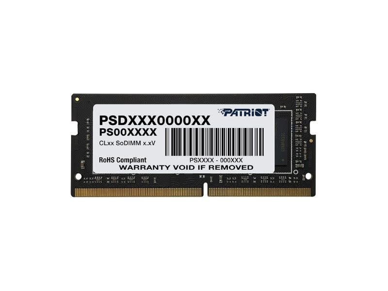 Patriot Signature Line 8GB (1 x 8GB) DDR4-2666MHz CL19 SODIMM Laptop Memory