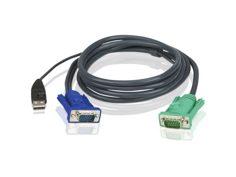 ATEN 1.8M USB KVM Cable with 3 in 1 SPHD
