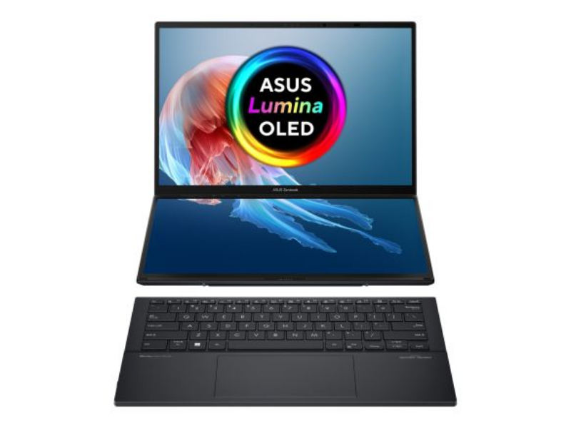 Asus Zenbook Duo Ultra 9-185H, 32GB, 1TB SSD, 14'' WQXGA+ (2880 x 1800), Win 11 Pro Notebook