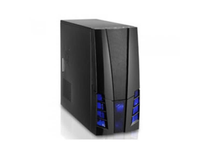 GENISAT ARMORX ATX middle tower Black/Silver Mesh Without PSU Desktop PC Case