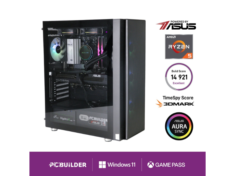 PCBuilder Ryzen 5 7600 Seeker Windows 11 Gaming PC