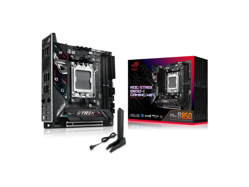 Asus ROG Strix B850-I Gaming WiFi AMD AM5 Socket Mini-ITX Desktop Motherboard