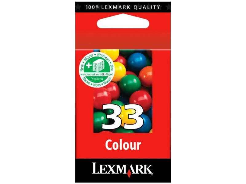 Lexmark No 33  Tri-Colour Ink Cartridge