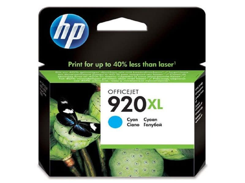 Genuine HP 920XL Cyan Ink Cartridge 700 Pages