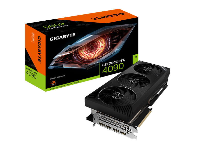 Gigabyte Geforce RTX 4090 Windforce 24GB GDDR6X PCIe 4.0 Nvidia Graphics Card