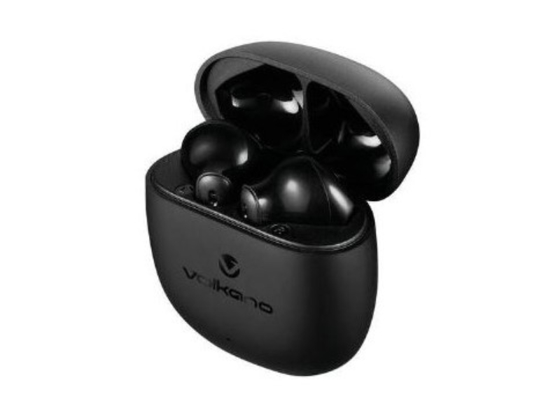 Volkano Sleek Series TWS Black Earphones