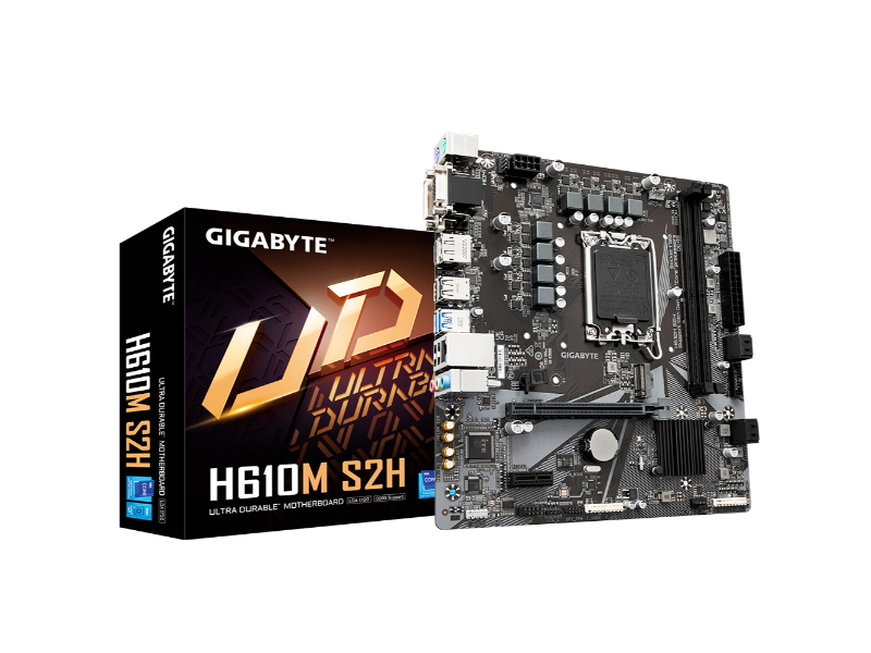 Gigabyte H610M S2H DDR5 Intel mATX Motherboard