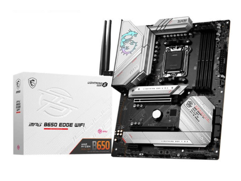 MSI MPG B650 Edge Wi-Fi  DDR5 ATX AMD Motherboard