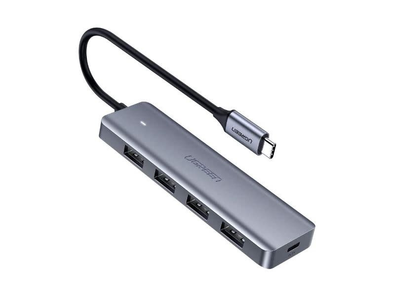 UGreen USB-C to USB-3.0 4-port Hub+Micro USB