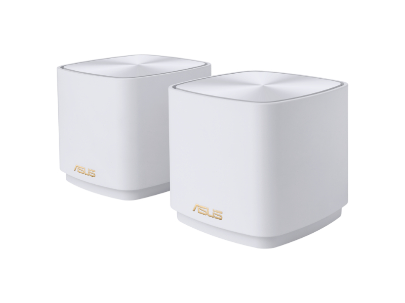 Asus ZenWiFi XD4 Plus AX1800 Wi-Fi 6 White Mesh System - 2 Pack